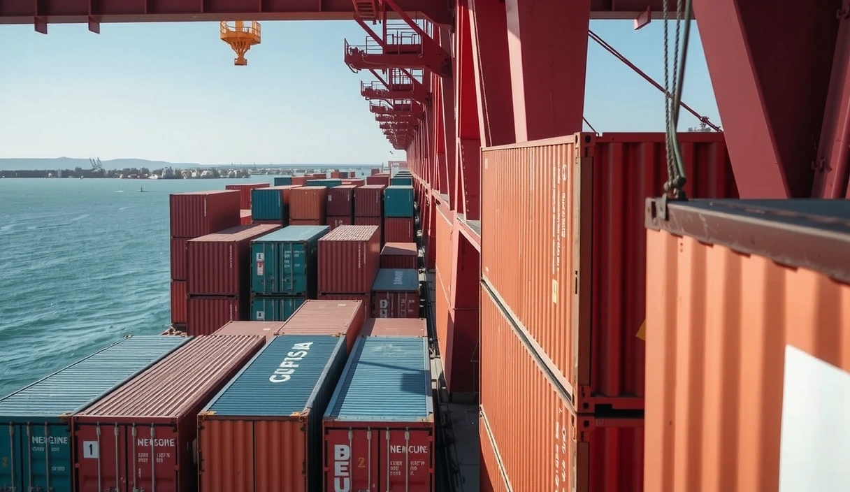 Port infrastructure diagram